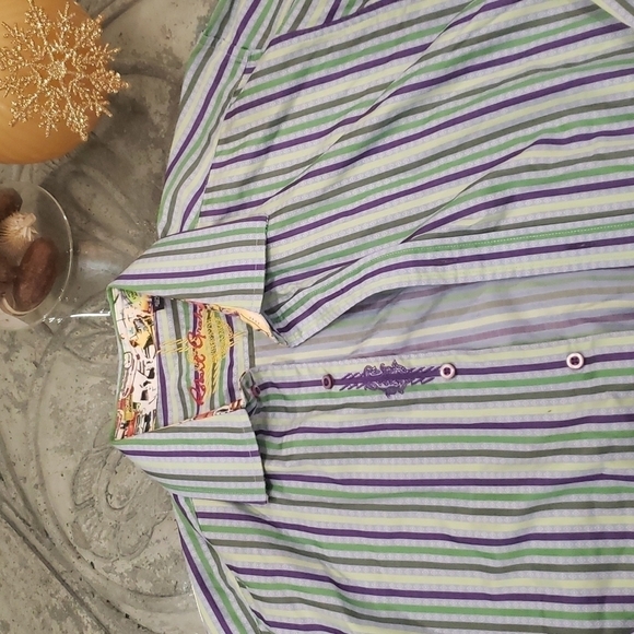 ROBERT GRAHAM LONG SLEEVE COLAR DRESS SHIRT - Picture 2 of 8